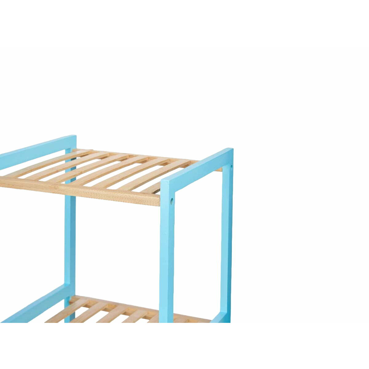 Estantería de Baño Berilo Azul Natural 35 x 30 x 100 cm 35,2 x 100,2 x 30,2 cm