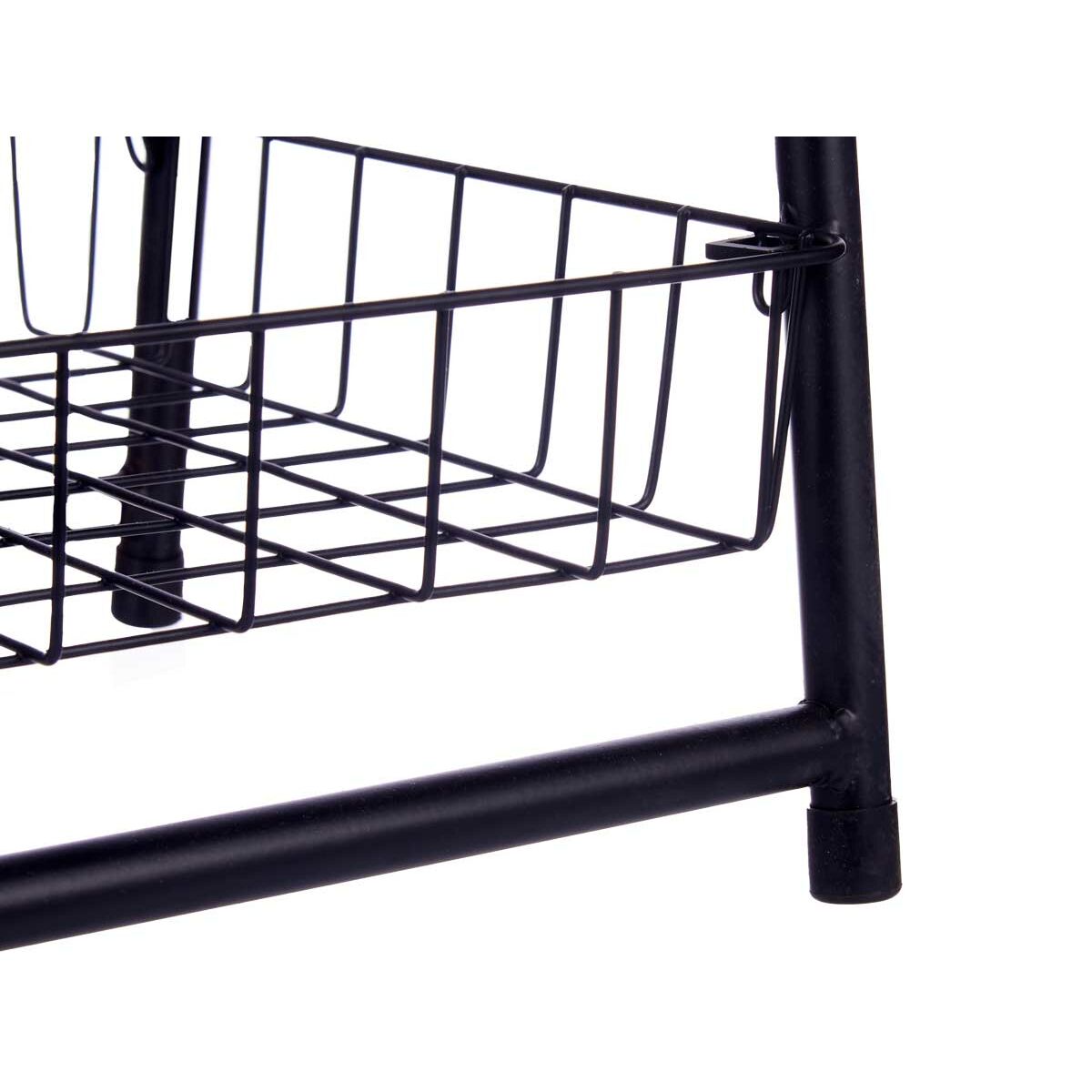 Estantería Kinvara Negro Metal Hierro 44 x 31 x 90 cm 44 x 90 x 31 cm 48 x 8,5 x 38 cm