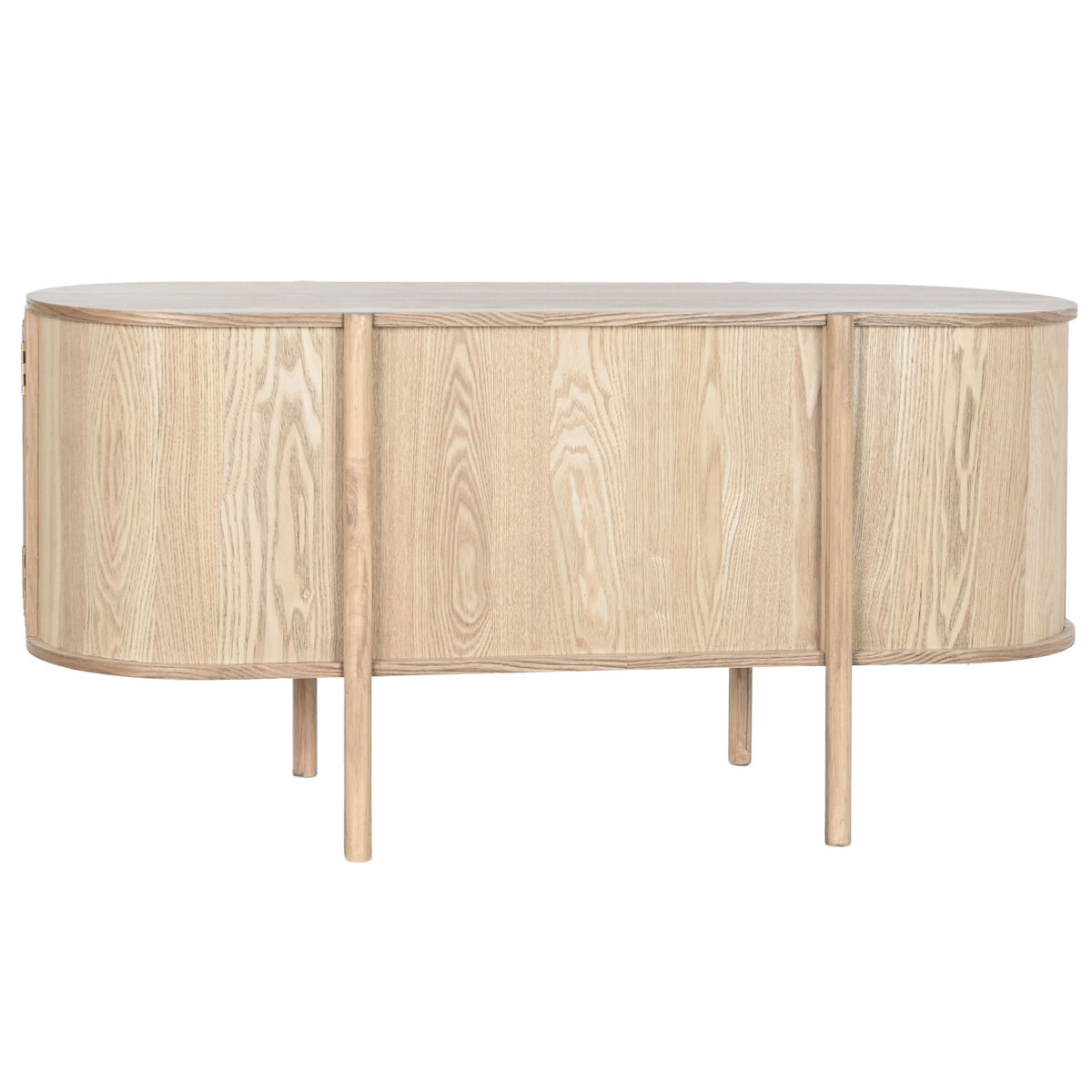 Mueble de TV Home ESPRIT Natural Madera de caucho 120 x 43,5 x 60 cm