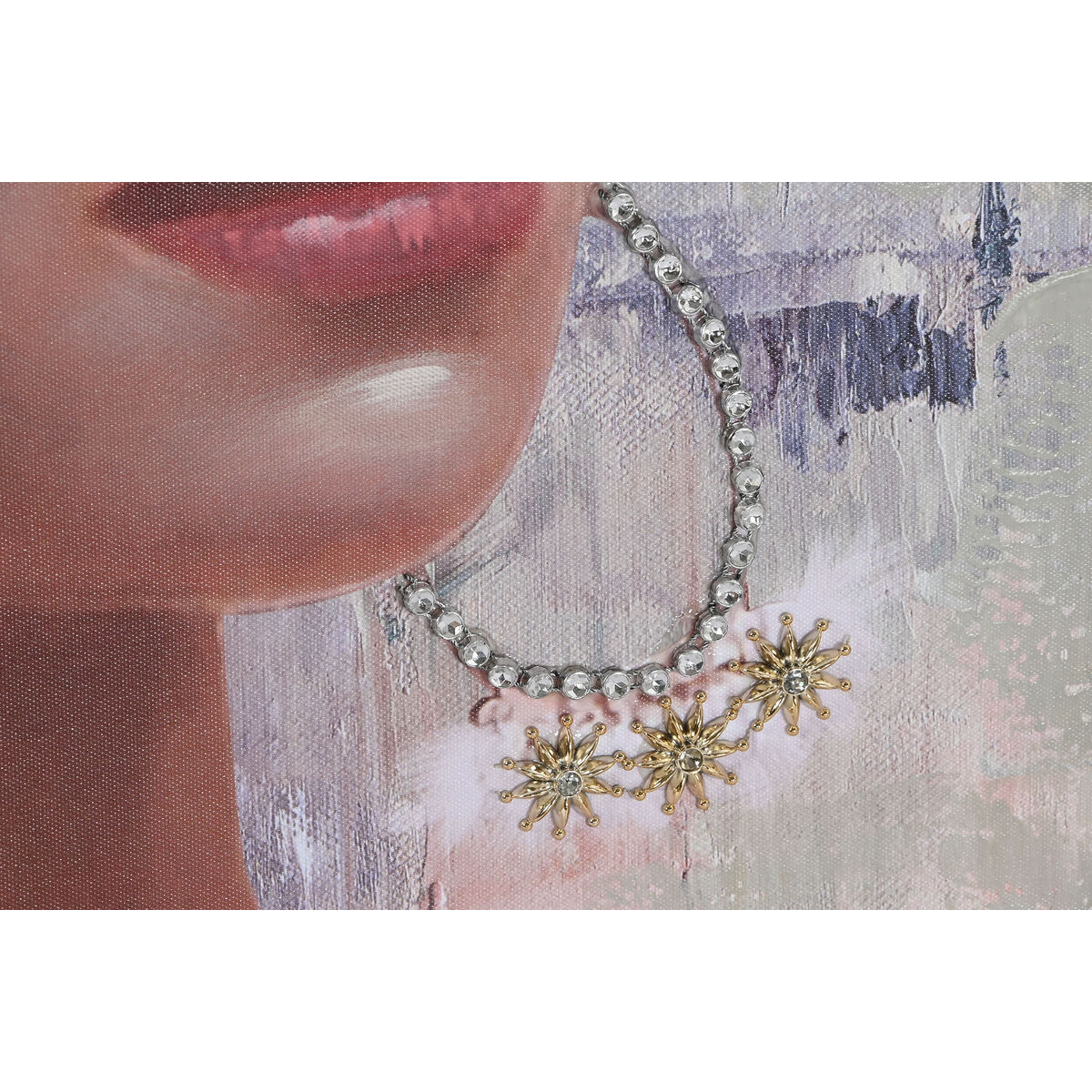 Lienzo Home ESPRIT Lienzo Madera MDF 70 x 3 x 100 cm