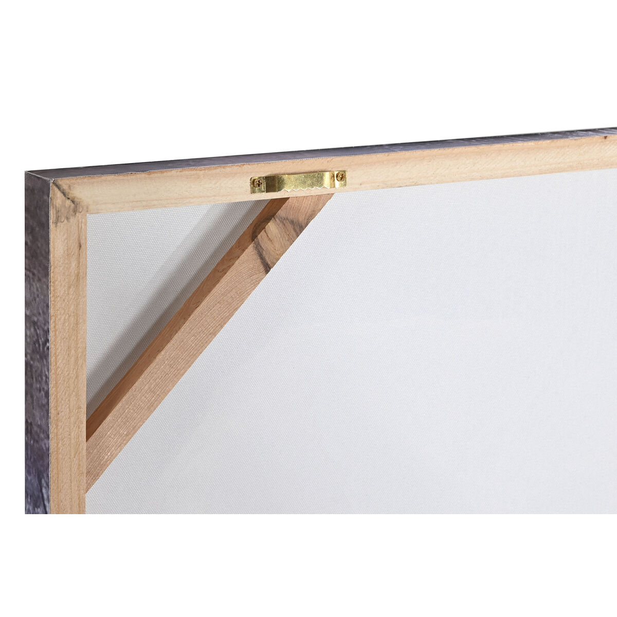 Lienzo Home ESPRIT Gris Elefante Colonial 90 x 3 x 120 cm (2 Unidades)