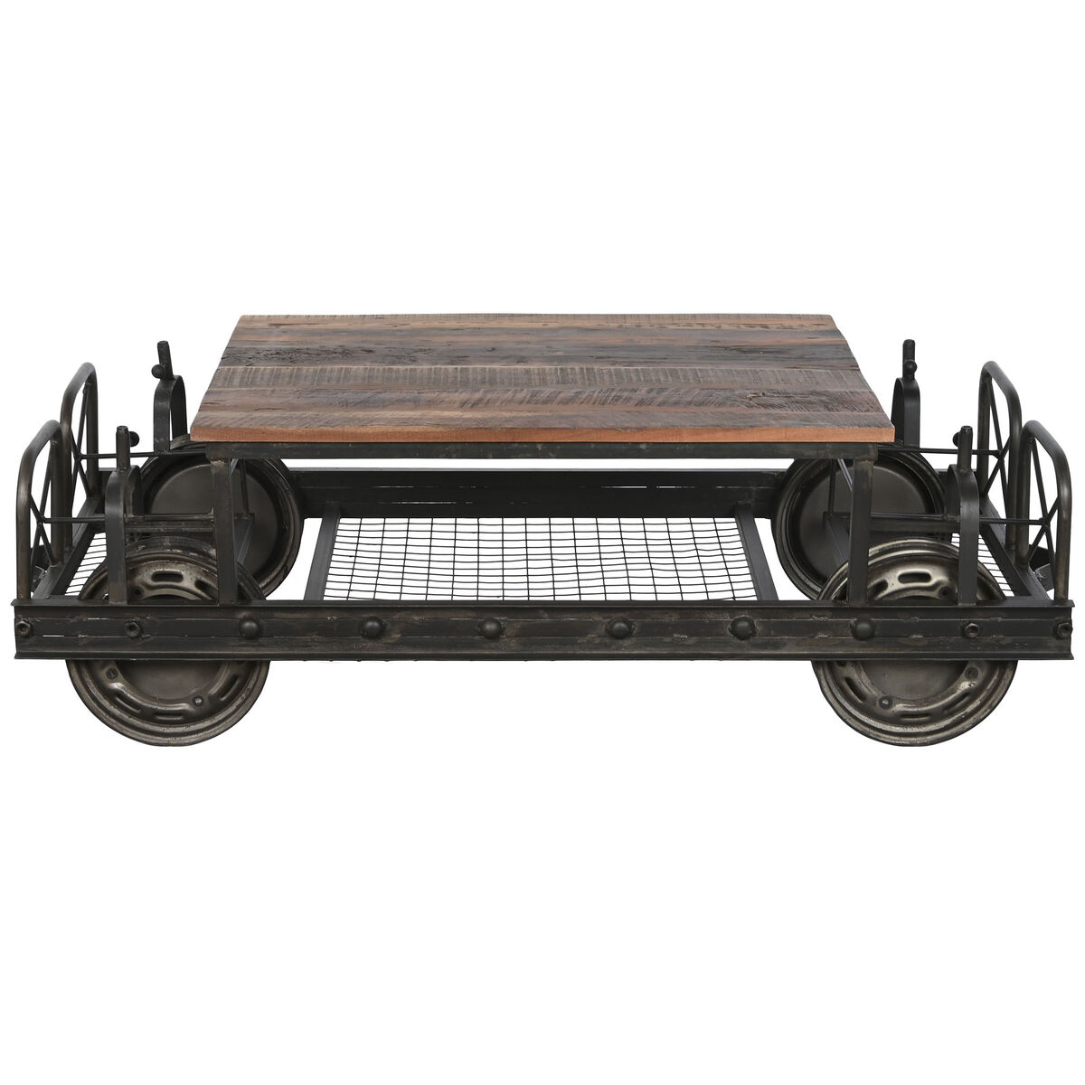 Mesa de Centro DKD Home Decor Metal 147 x 48 x 76 cm