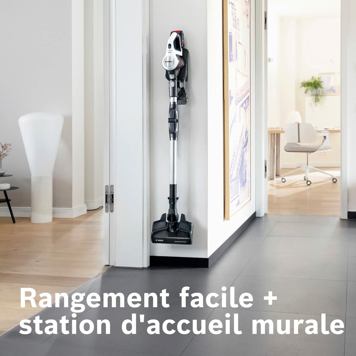 Aspirador Escoba BOSCH BBS711W Blanco Negro