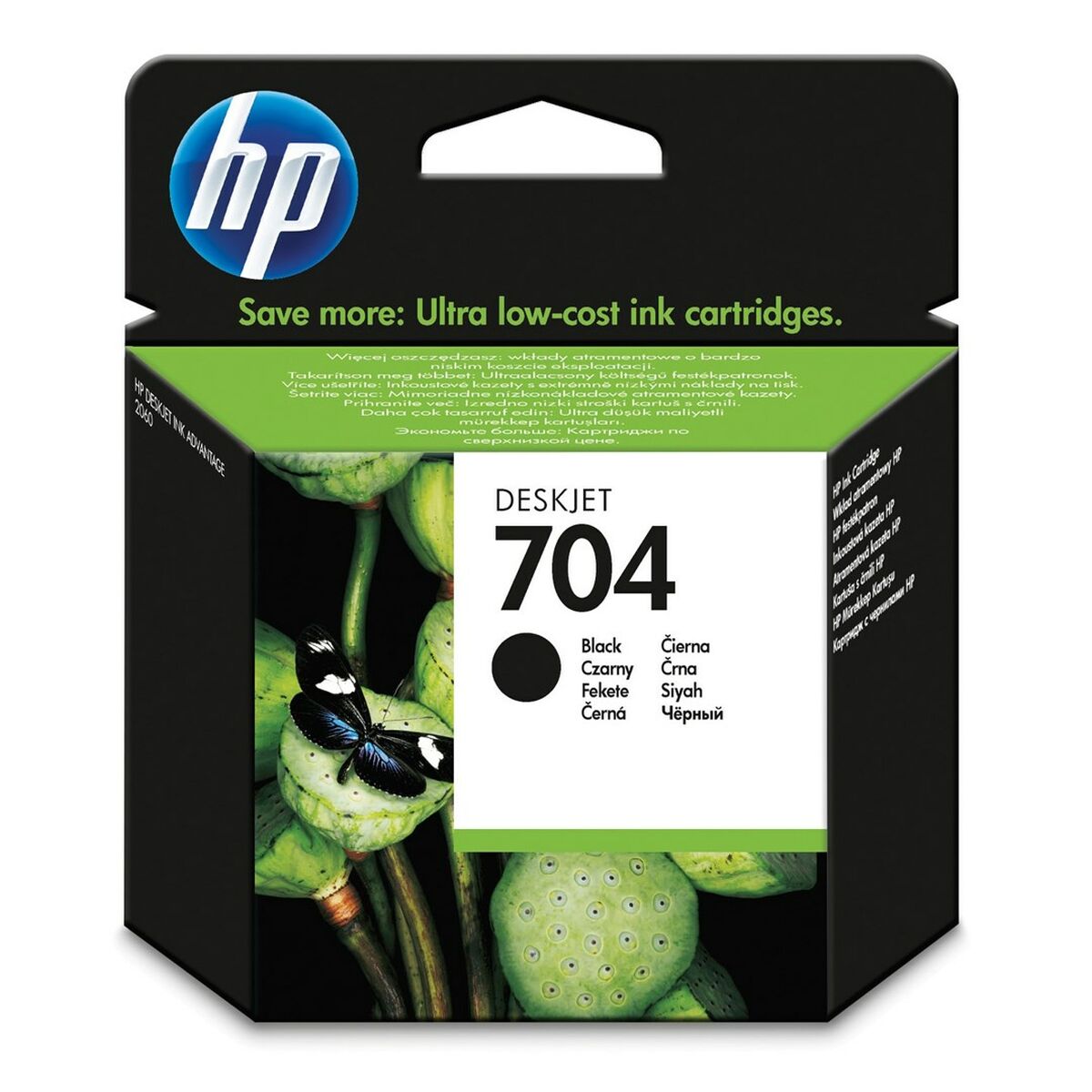 Cartucho de Tinta Original HP 704 Negro