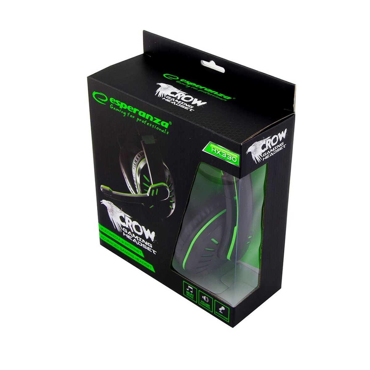 Auriculares con Micrófono Gaming Esperanza EGH330G