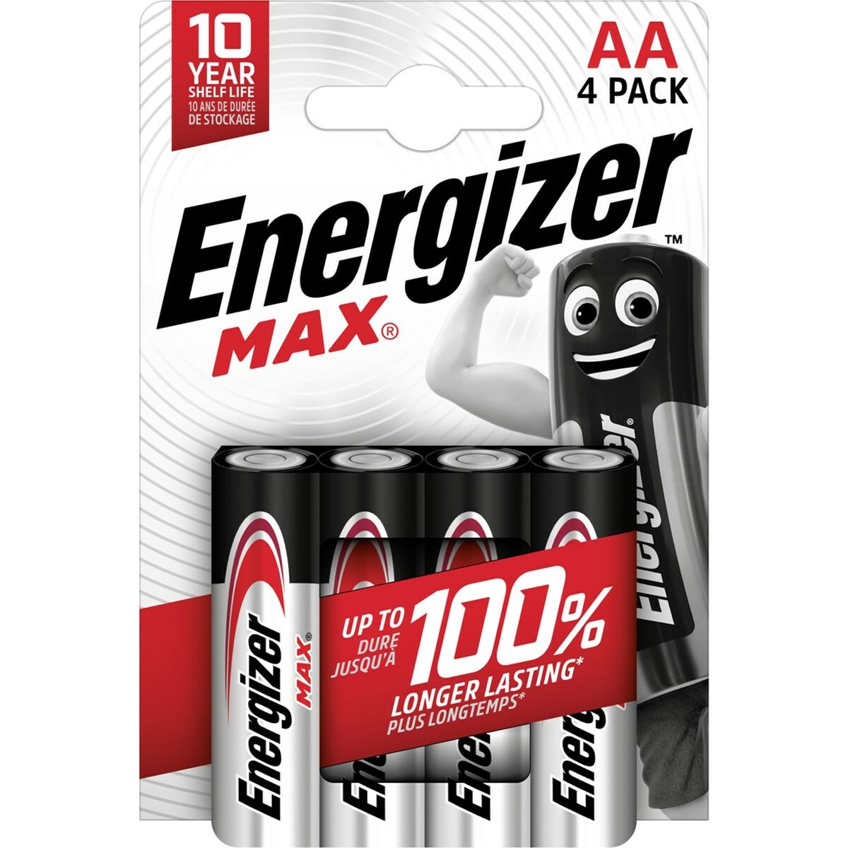 Pilas Energizer LR6 1,5 V (4 Unidades)