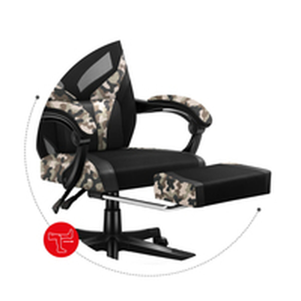 Silla Gaming Huzaro Combat 5.0 Negro