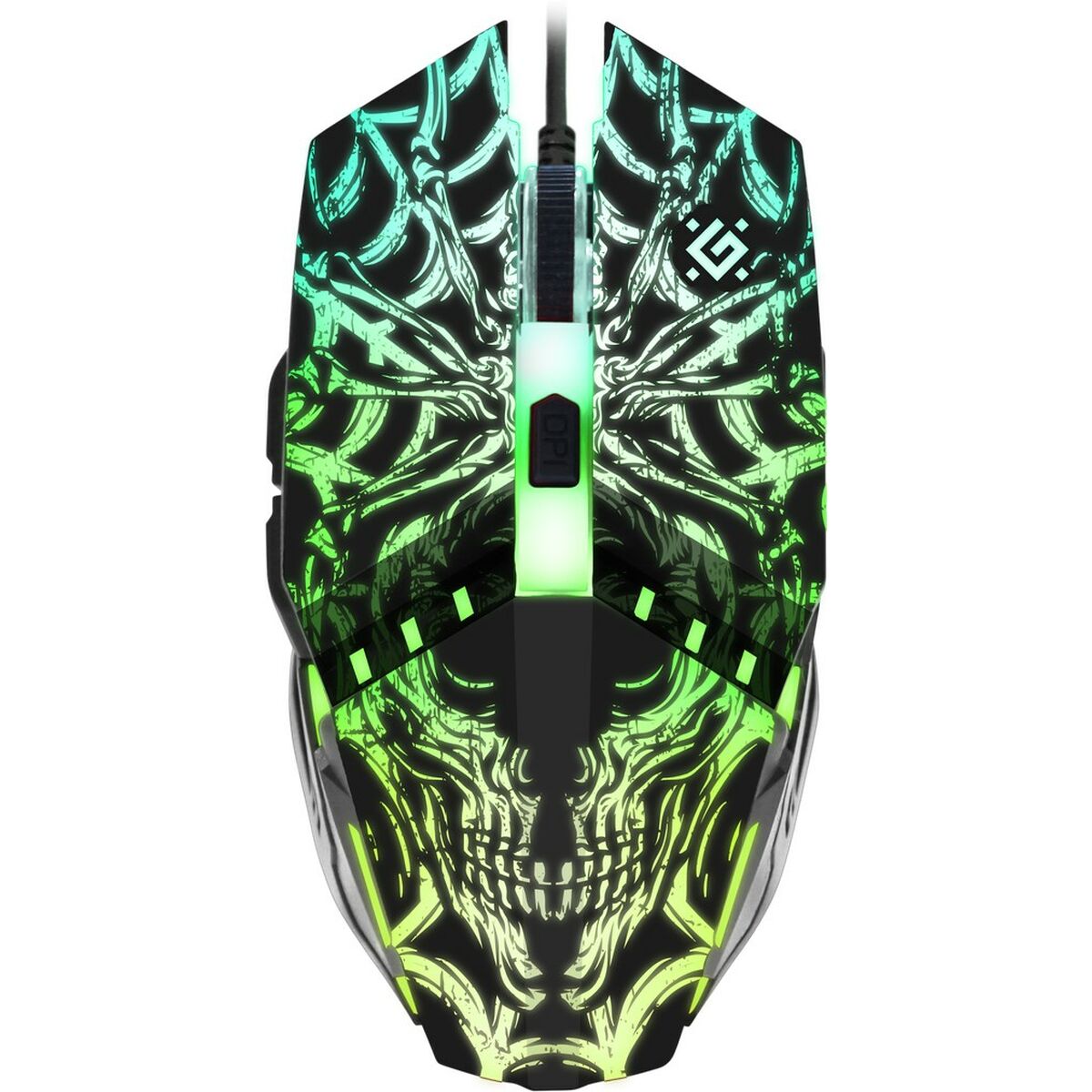 Ratón Óptico Defender GM-670L Negro