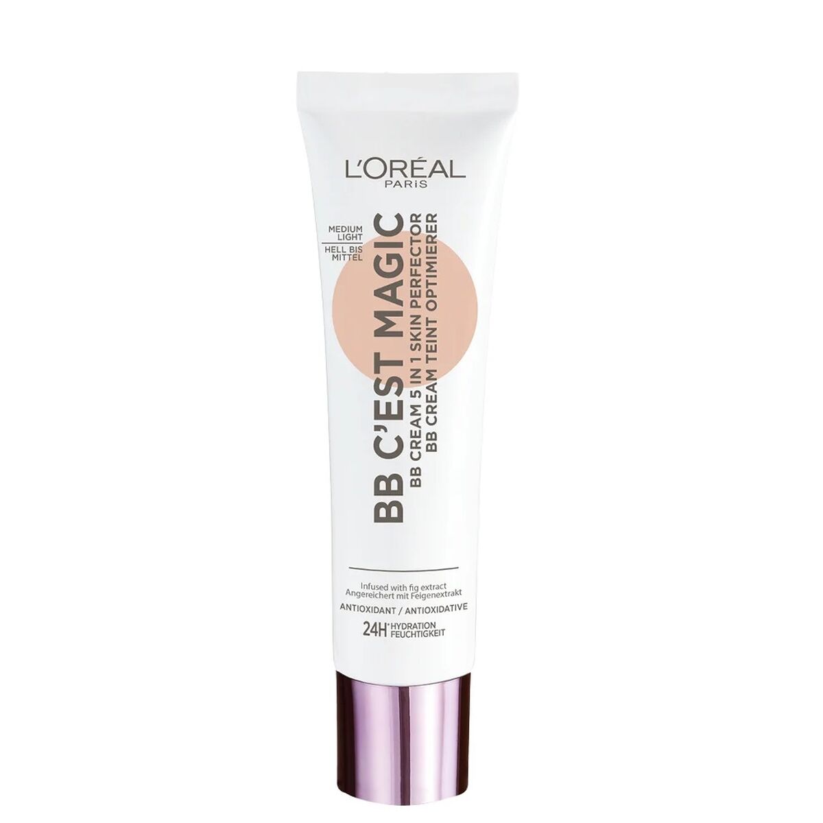 Crema Hidratante con Color 02 Light L'Oreal Make Up Magic Bb Claro Spf 10 30 ml
