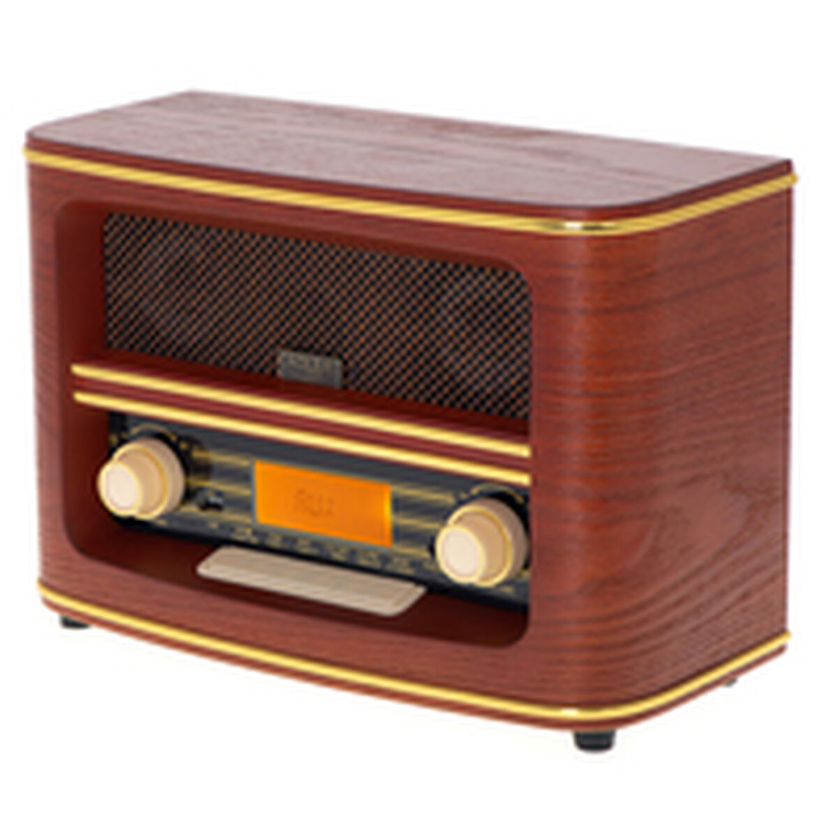 Radio Adler AD 1187 Marrón Madera