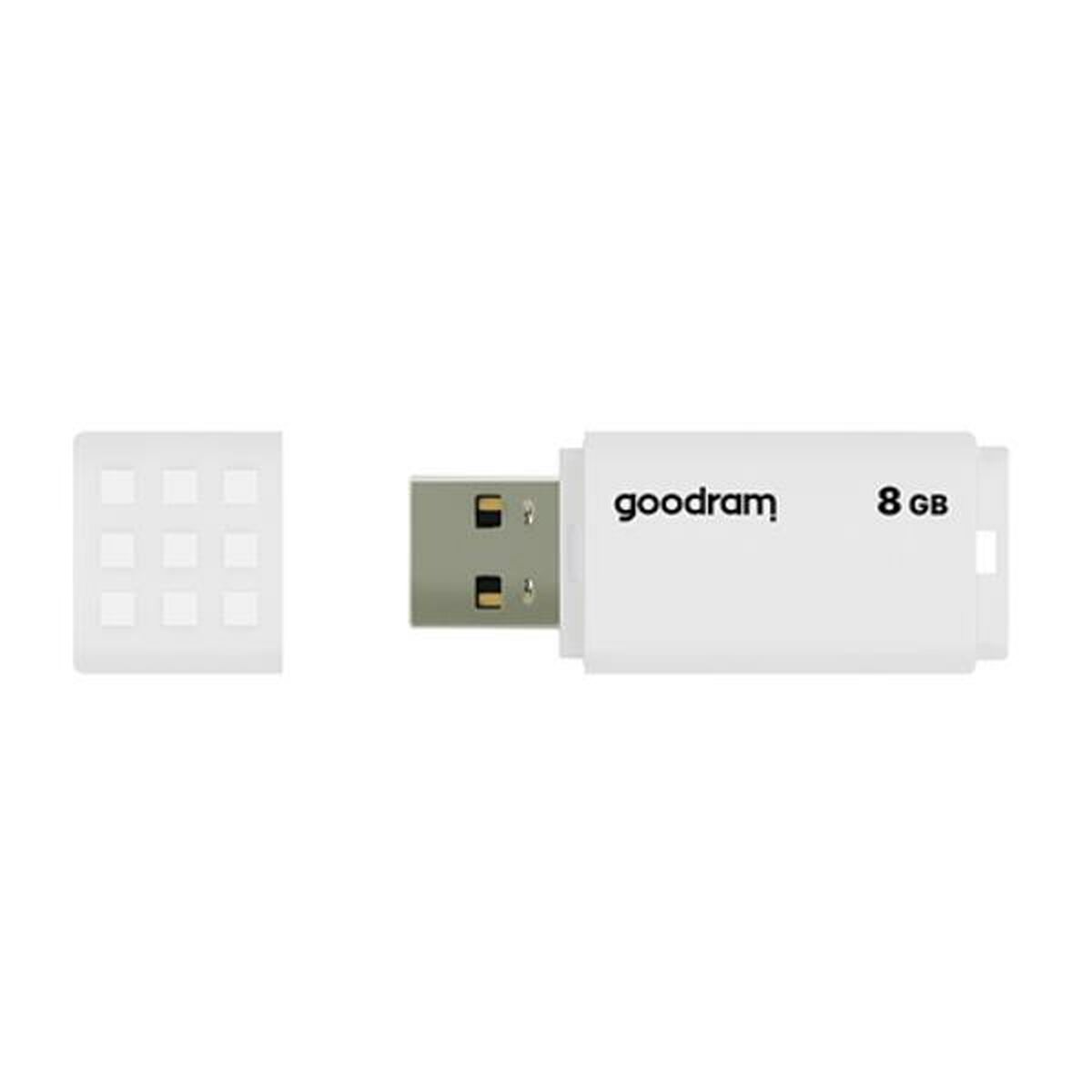 Memoria USB GoodRam UME2 USB 2.0 20 Mb/s Blanco 8 GB