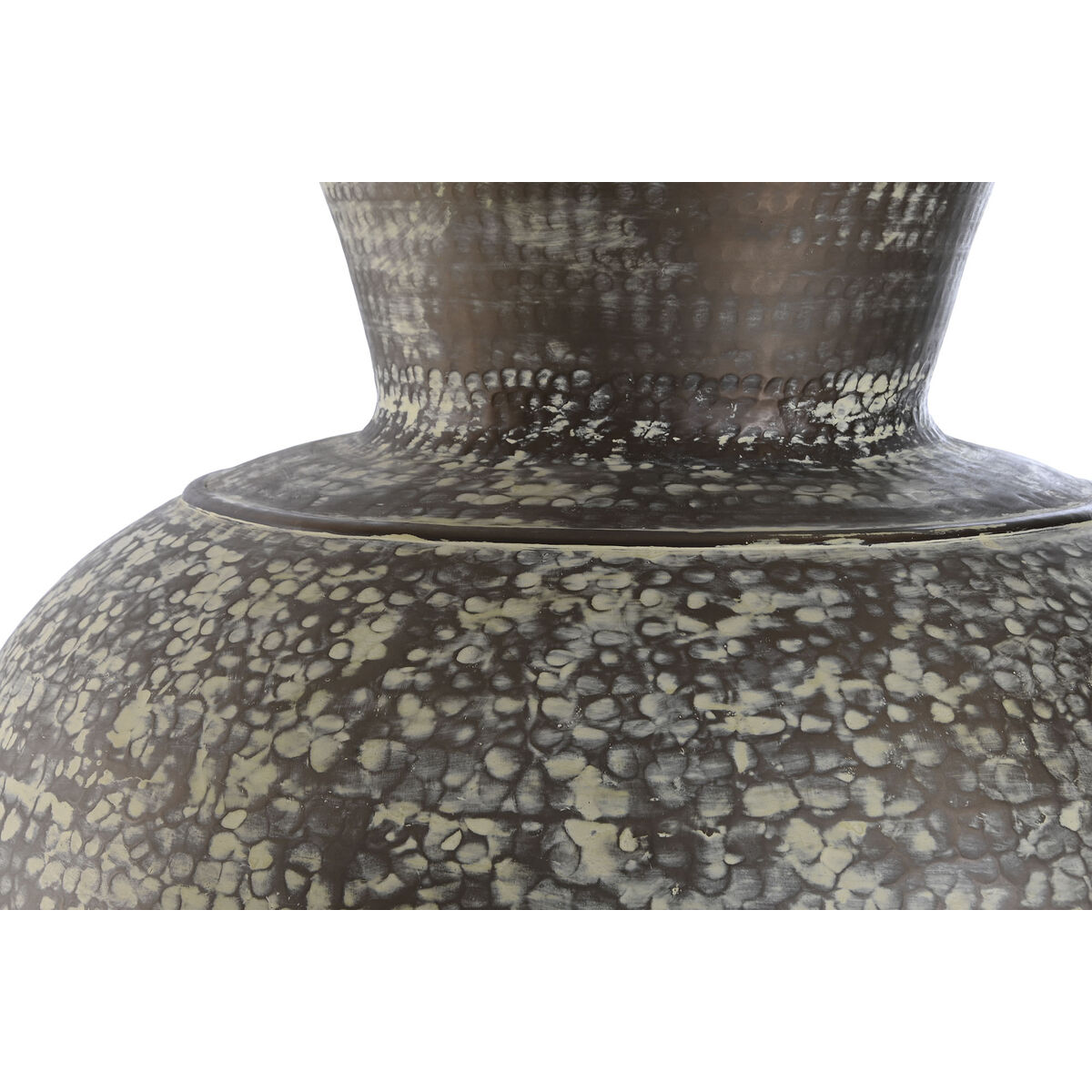 Jarrón Home ESPRIT Verde Aluminio 60 x 60 x 72 cm