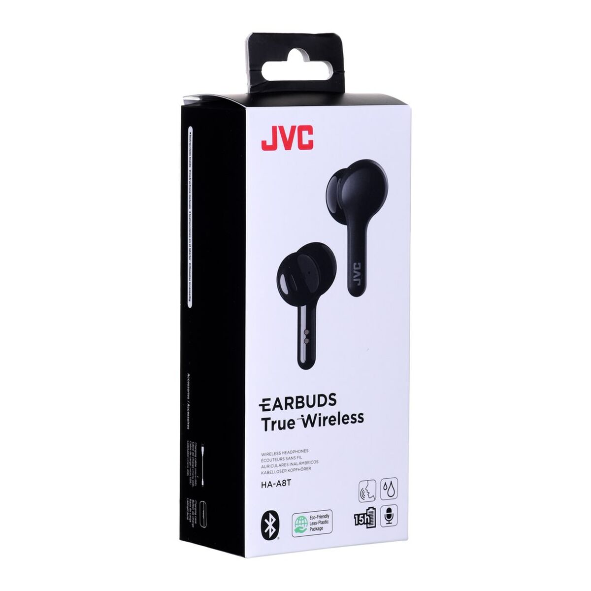 Auriculares in Ear Bluetooth JVC HAA-8TBU Negro