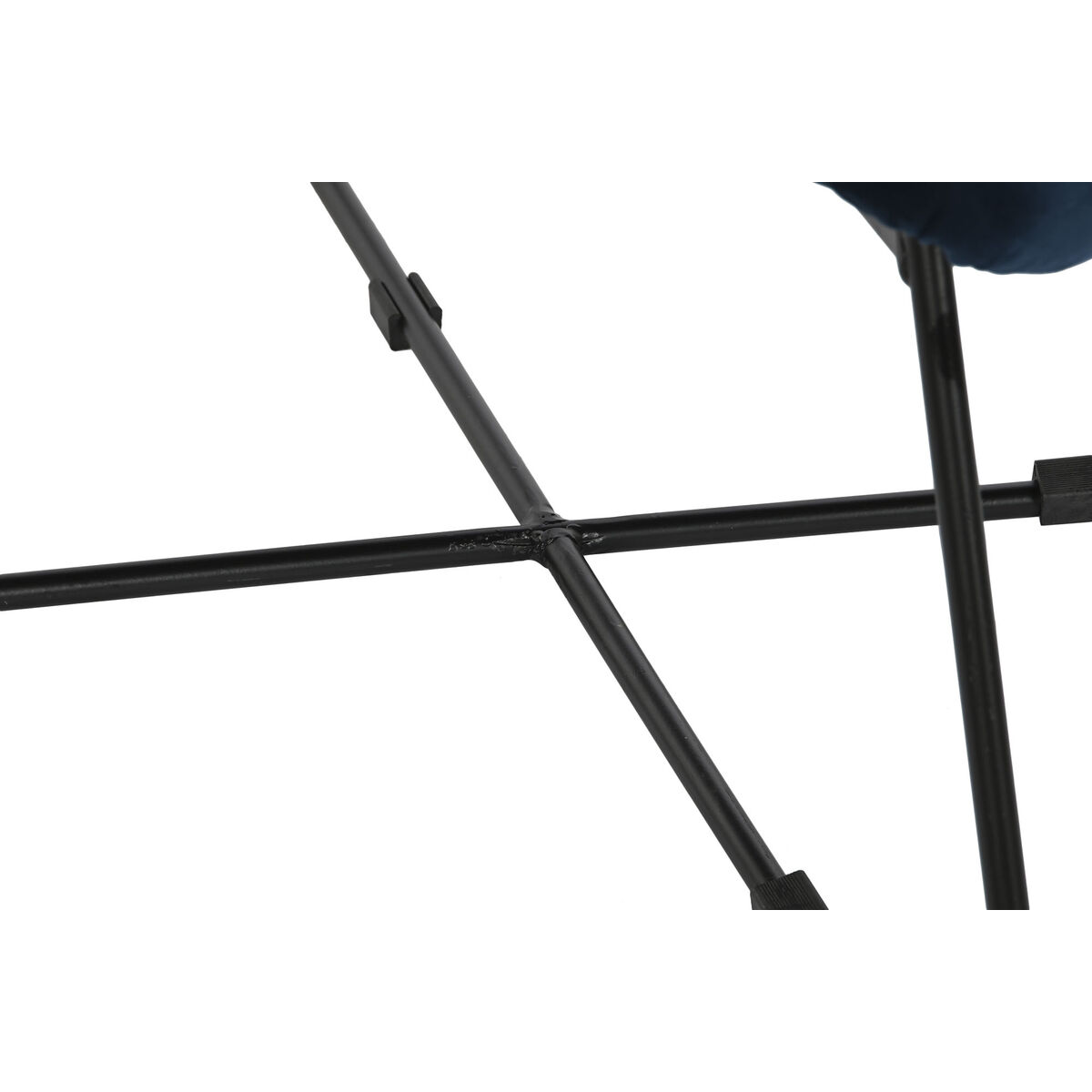 Butaca DKD Home Decor Azul Negro Metal 68 x 76 x 90 cm