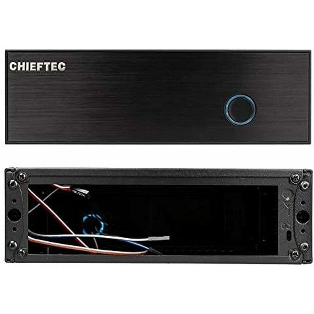Caja Semitorre Mini ITX Chieftec IX-03B-OP Negro