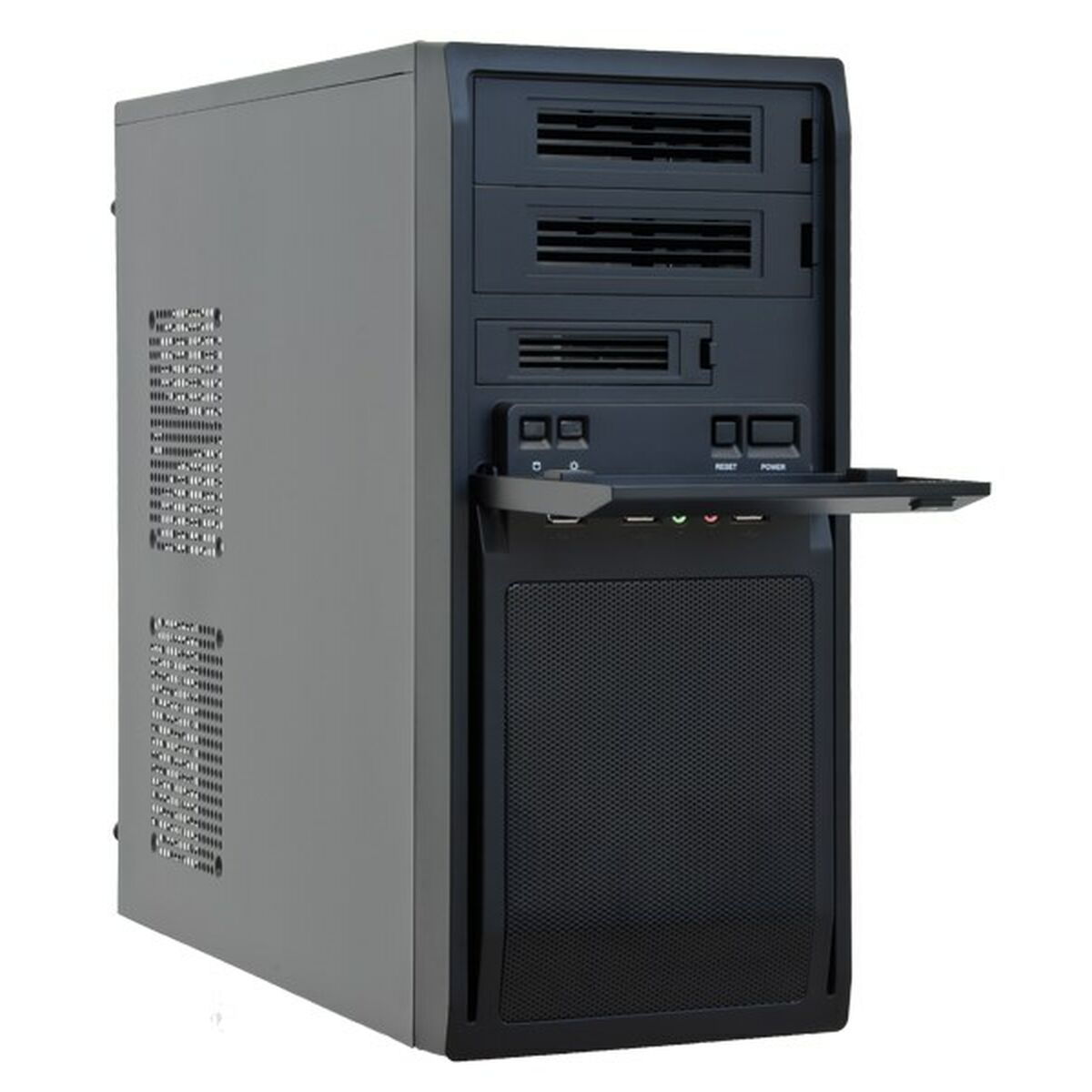 Caja Semitorre ATX Chieftec LG-01B-OP Negro