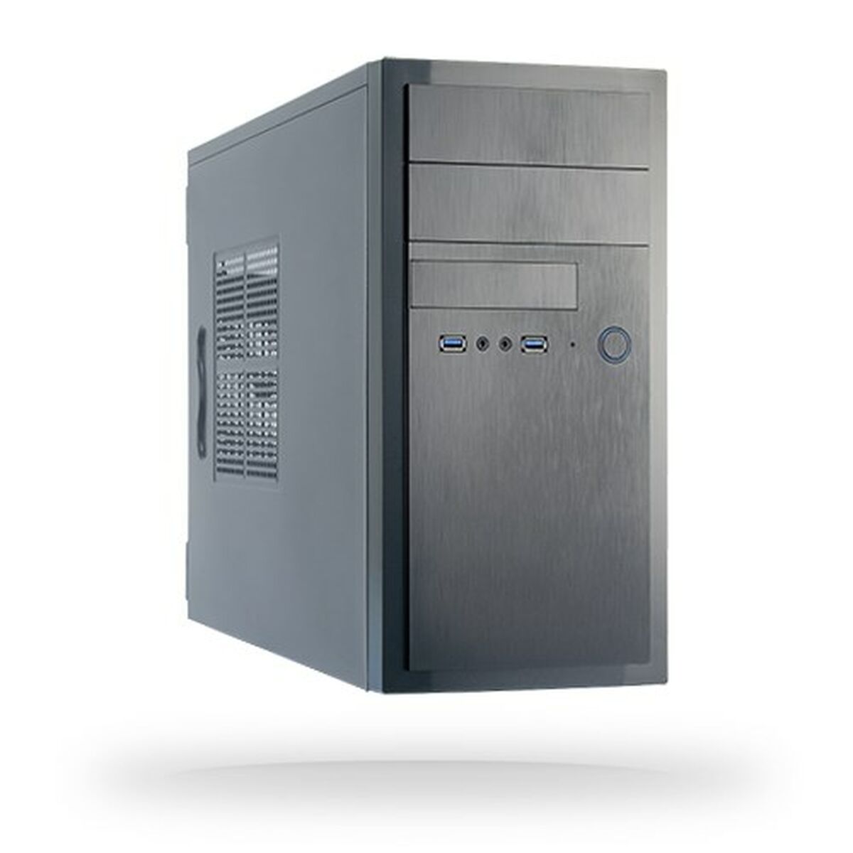Caja Semitorre ATX Chieftec HT-01B-350GPB Negro