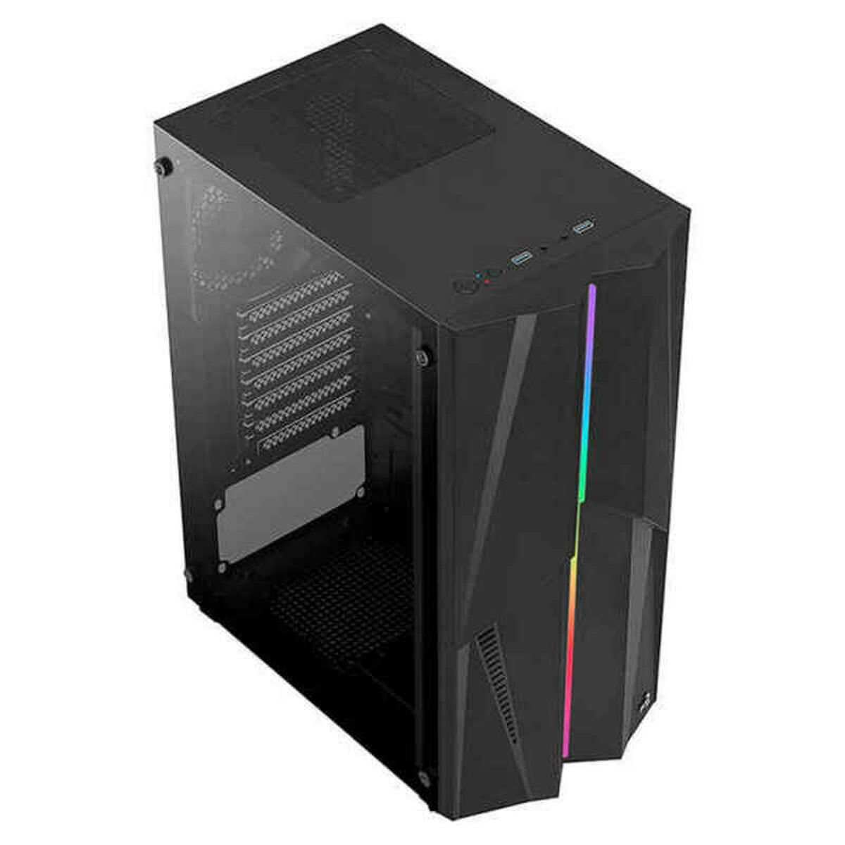 Caja ATX Aerocool Mecha RGB Negro