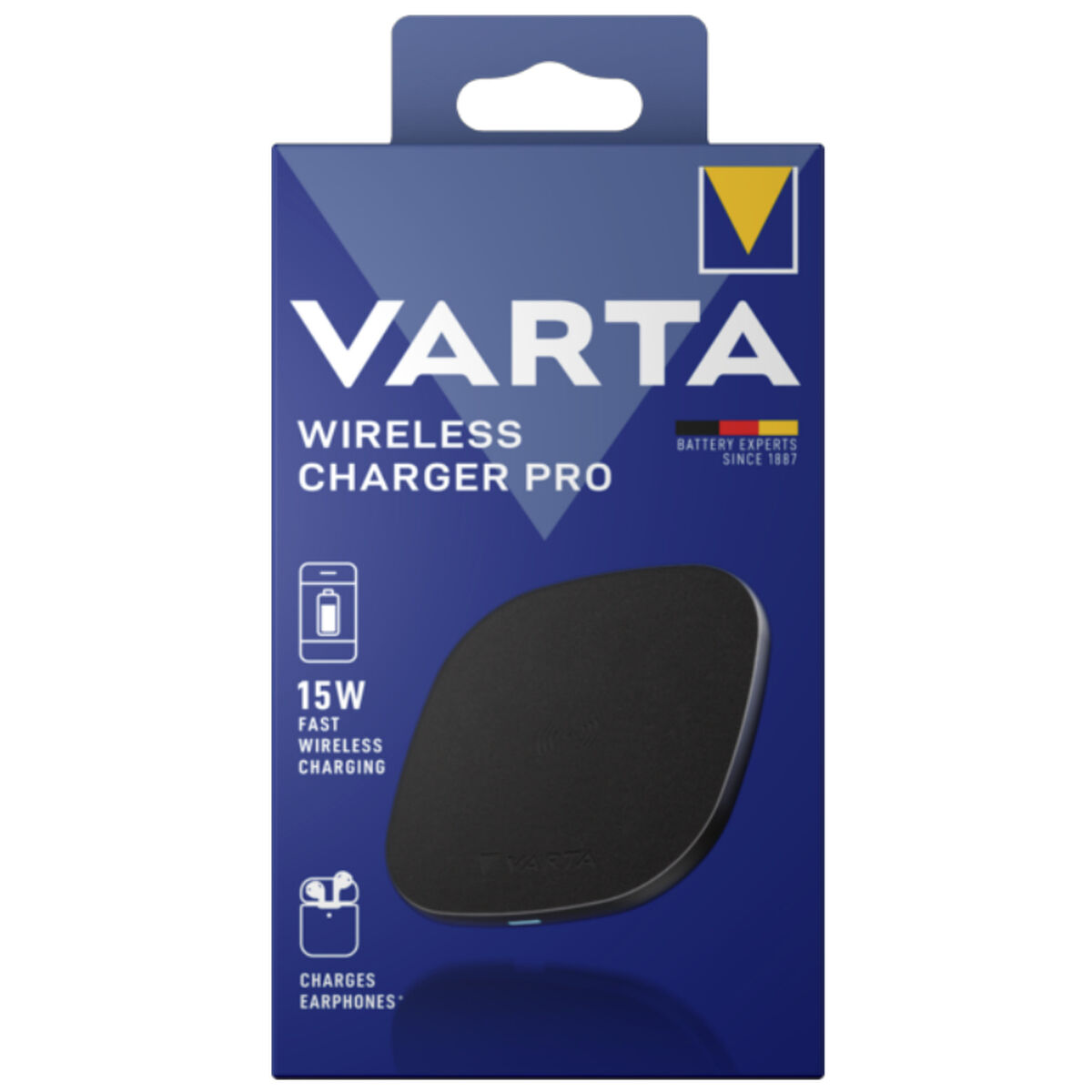 Cargador Inalámbrico Varta Pro 15 W