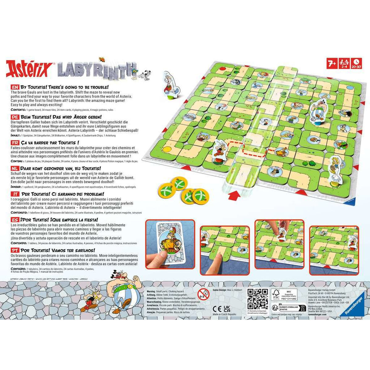 Juego de Mesa Ravensburger Labyrinth Asterix (FR)