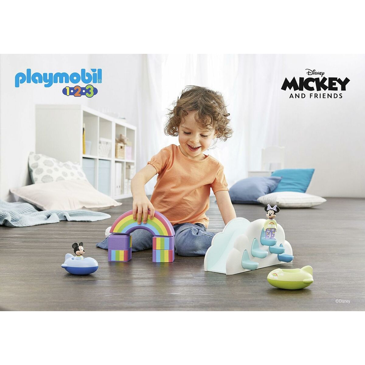 Playset Playmobil 71319 Mickey and Minnie 16 Piezas