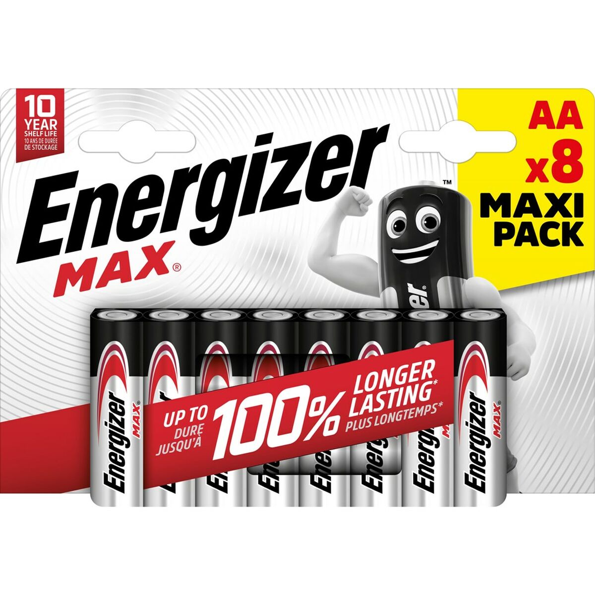 Pilas Energizer LR6 1,5 V (8 Unidades)