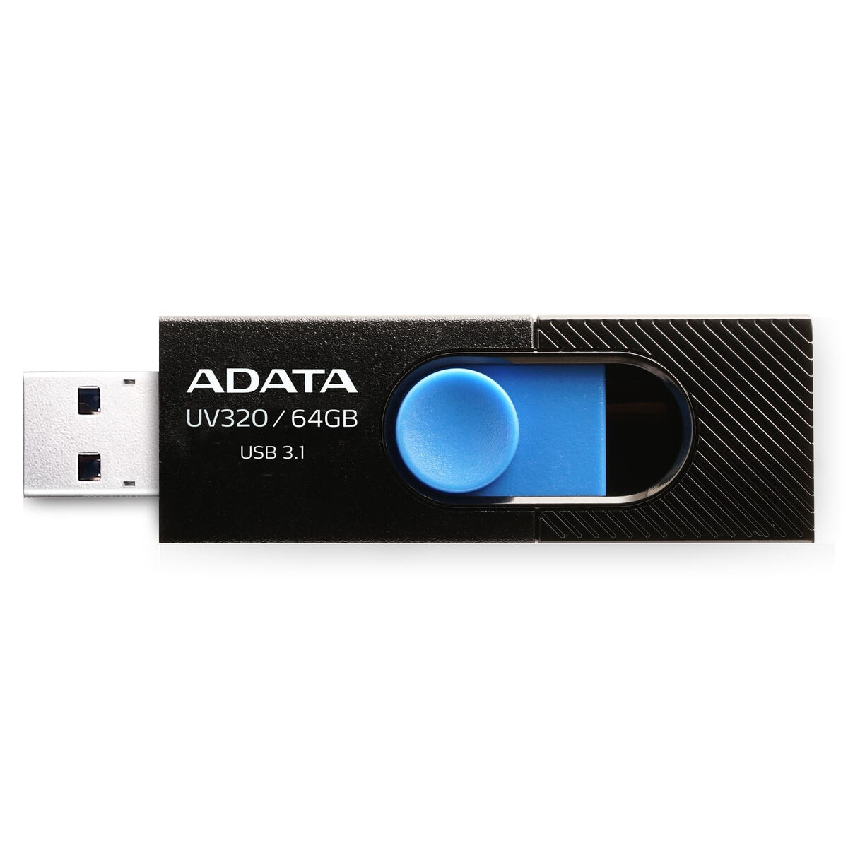 Memoria USB Adata UV320 64 GB Negro/Azul