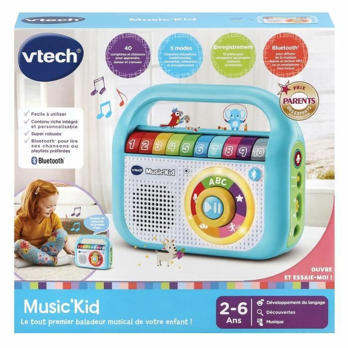 Juguete Musical Vtech Baby MUSIC'KID