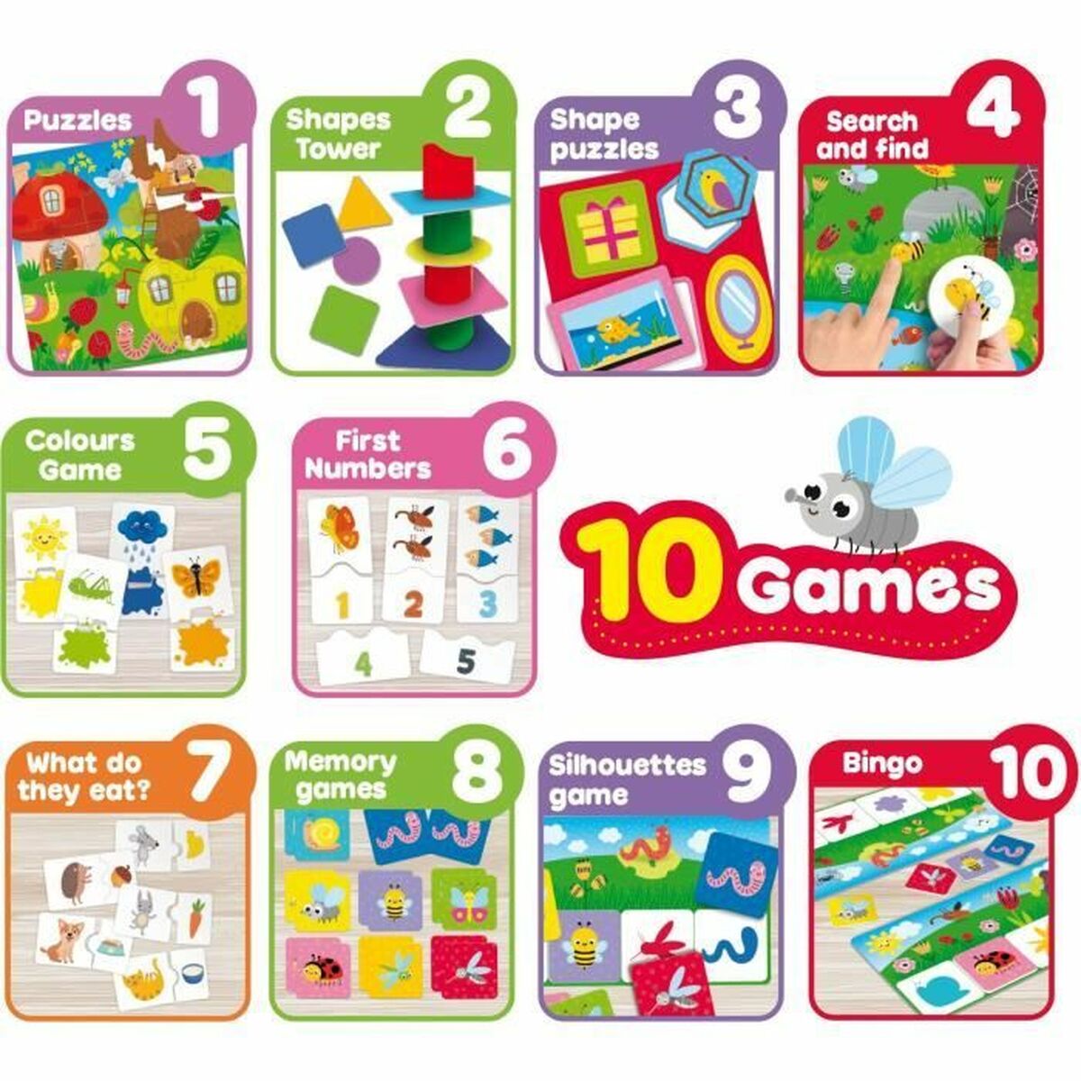 Juego Educativo Lisciani Giochi Educational Game Collection (FR)