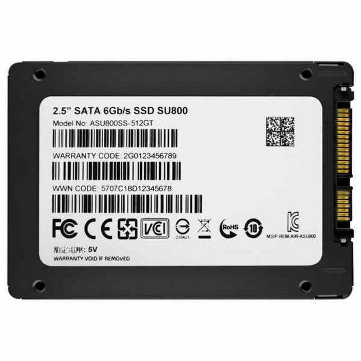 Disco Duro Adata Ultimate SU800 512 GB SSD