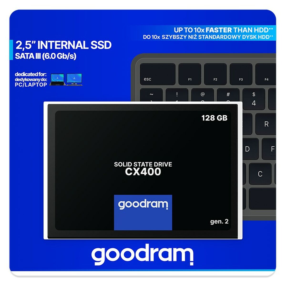Disco Duro GoodRam CX400 gen.2 2,5" 128 GB SSD