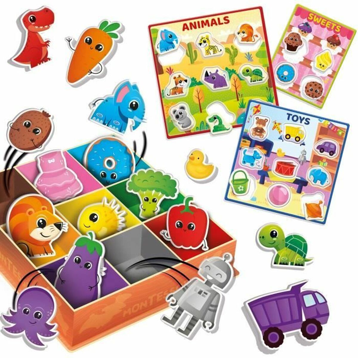 Juego Educativo Lisciani Giochi Colours Multicolor