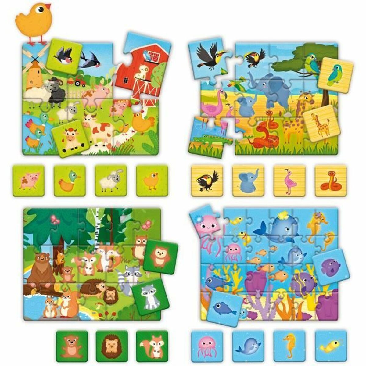 Juego Educativo Lisciani Giochi Les animaux