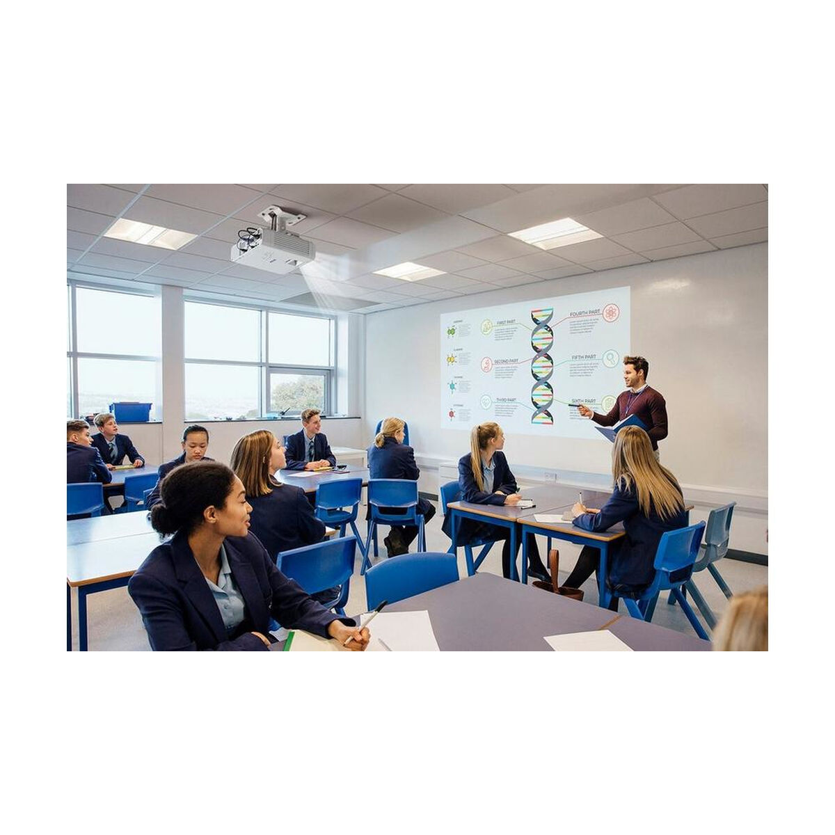 Proyector Epson EB-L260F Full HD 4600 Lm 1920 x 1080 px