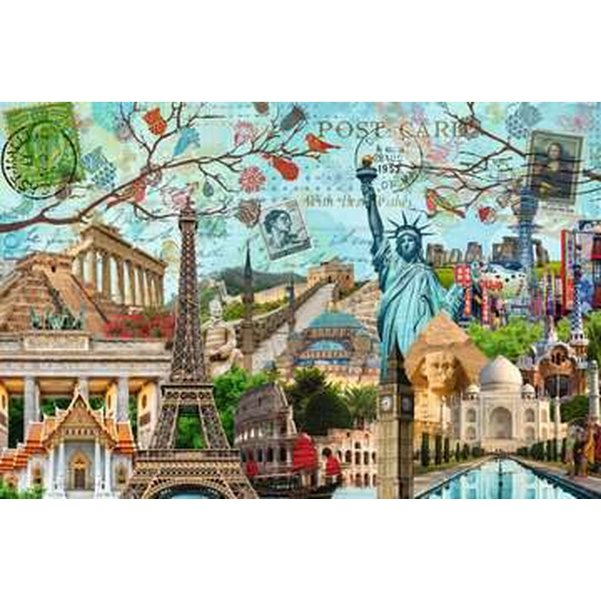 Puzzle Ravensburger 17118 Big Cities Collage 5000 Piezas