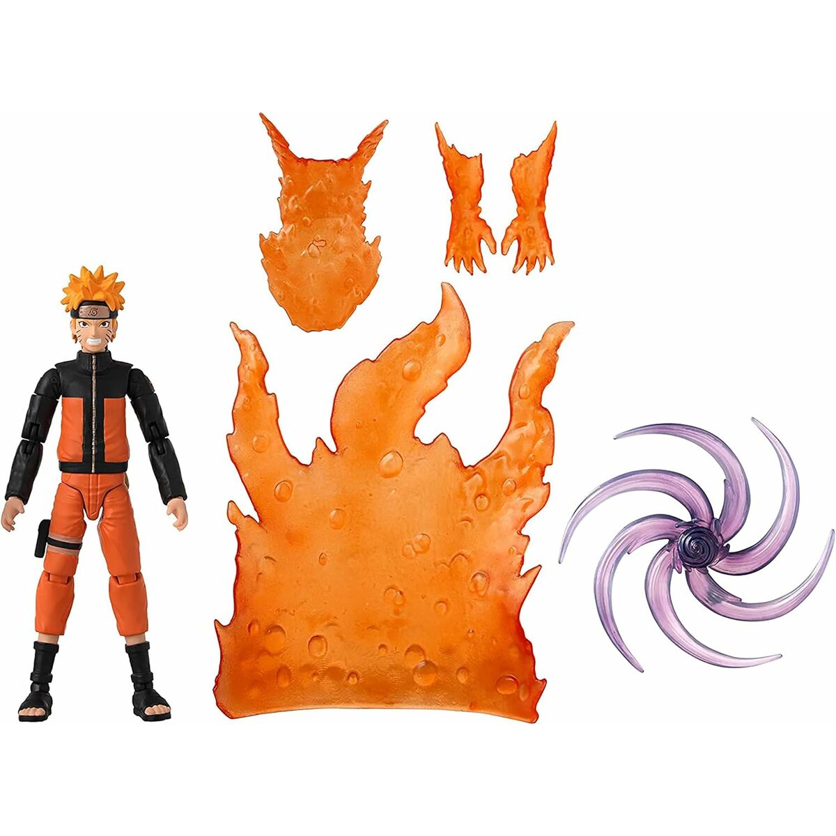 Figura Articulada Bandai Naruto Uzumaki 17 cm