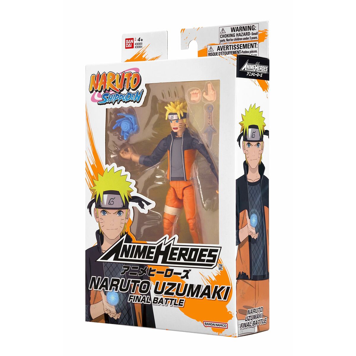 Figura Articulada Bandai Naruto Ukumaki - Final Battle 17 cm