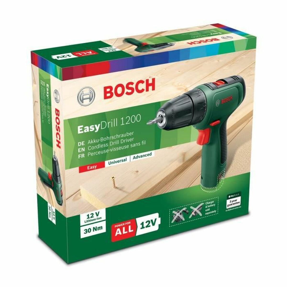 Atornillador eléctrico BOSCH EasyDrill 1200