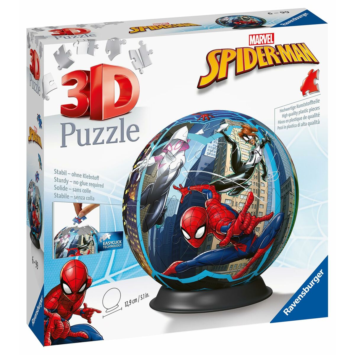 Puzzle 3D Spider-Man   Bola 76 Piezas
