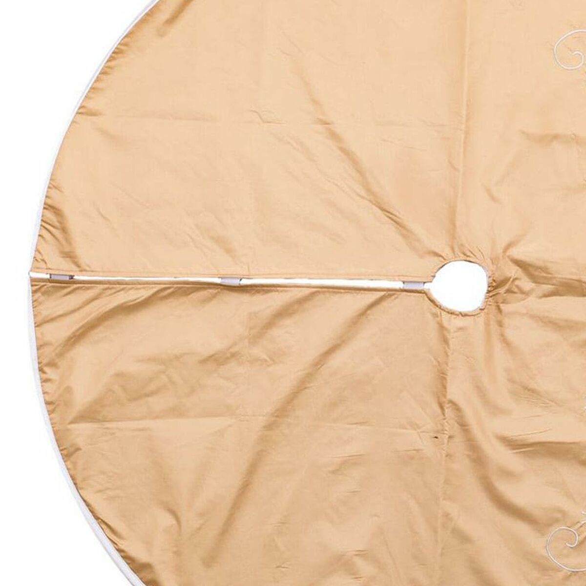 Faldón de árbol de Navidad Tejido 120 x 120 cm