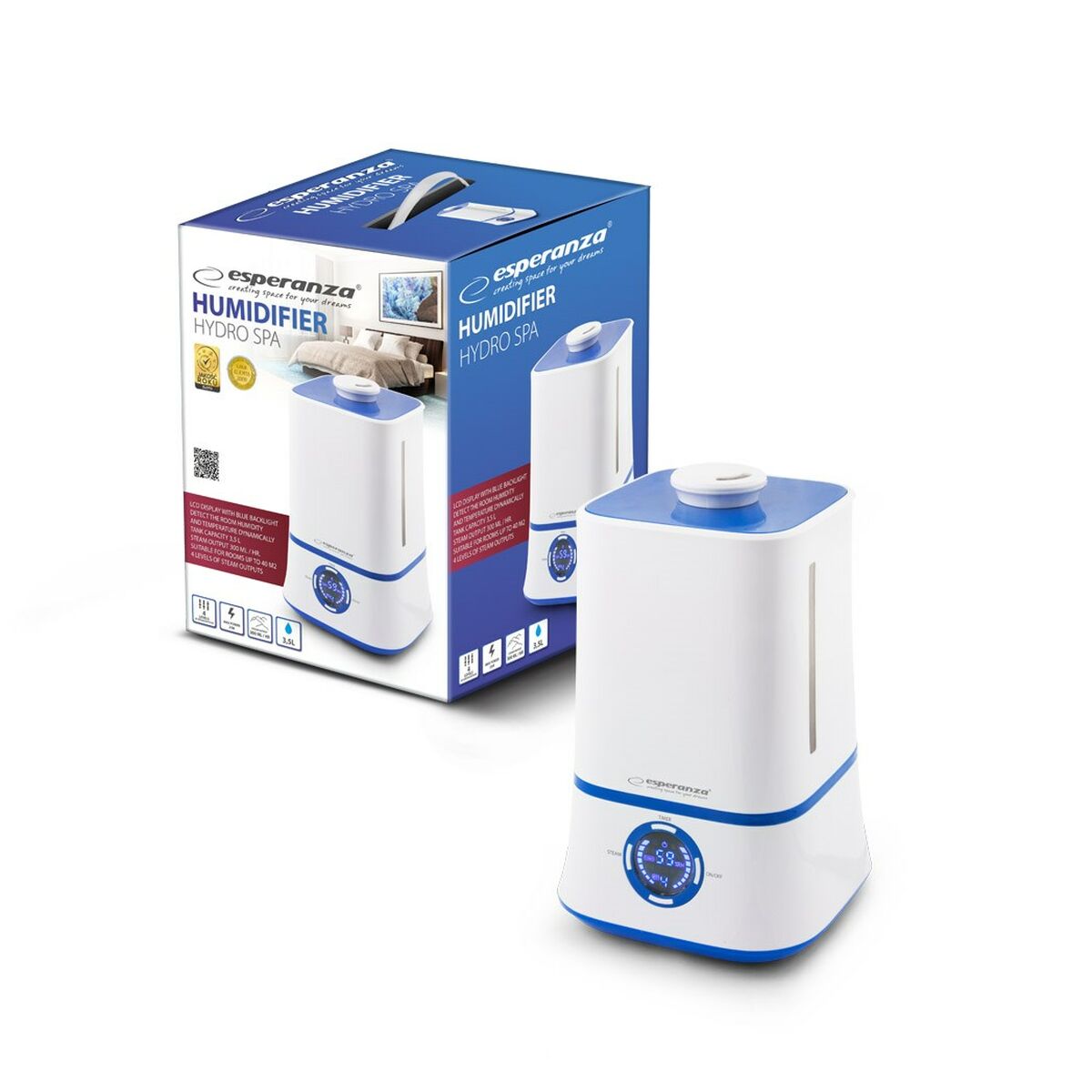 Humidificador Esperanza EHA007 25 W 3,5 L