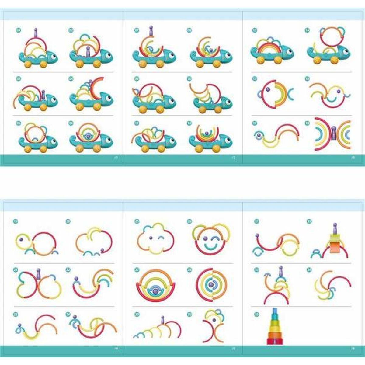Juego de Habilidad para Bebé Explore Potted Plant 18 x 18 x 12 cm