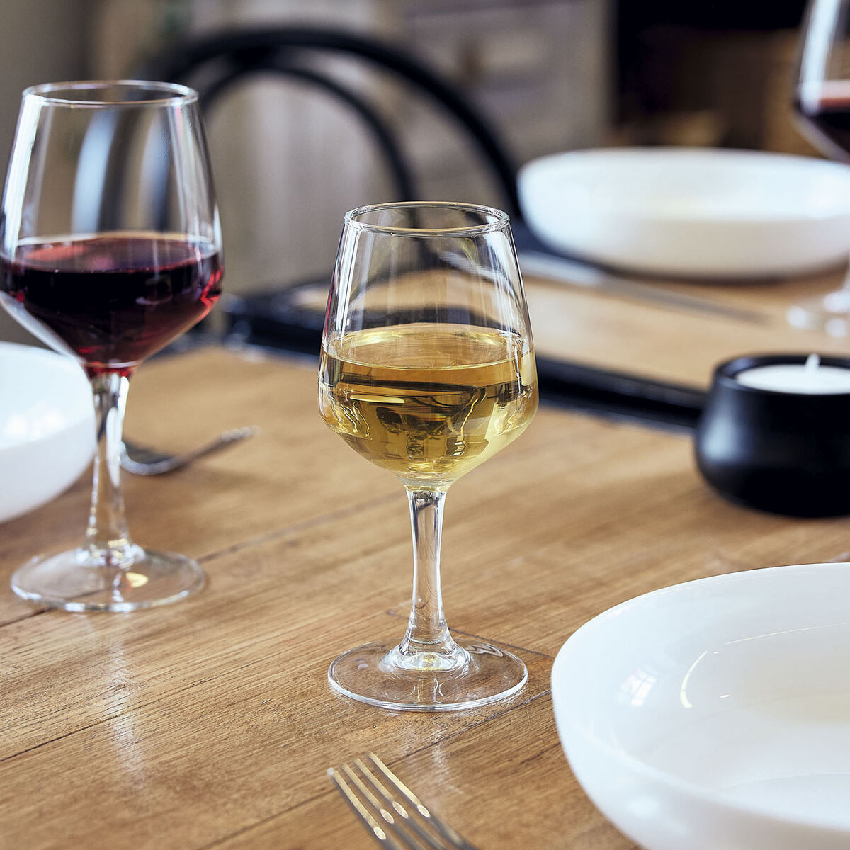 Set de copas de vino Arcoroc Silhouette Transparente Vidrio 190 ml Vino (6 Unidades)