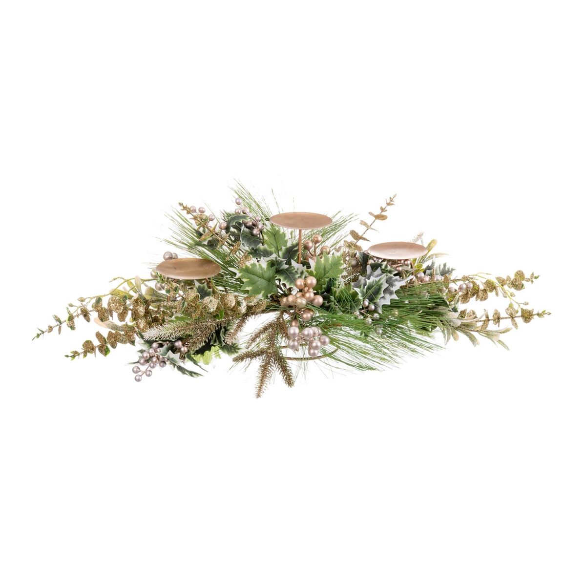 Portavelas Navideño Multicolor Champán 77 cm 77 X 20 X 20 CM