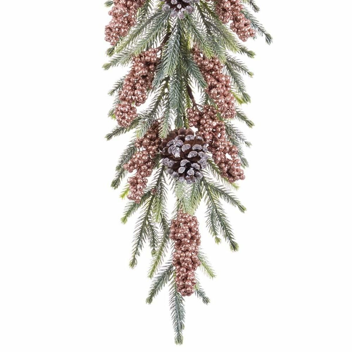 Colgador para Puertas Multicolor Cobre Plástico Piñas Navidad 63 cm 20 X 9 X 63 CM