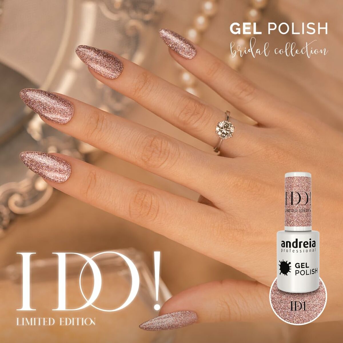Esmalte de uñas Andreia I Do! ID1 Diamond Ring 10,5 ml