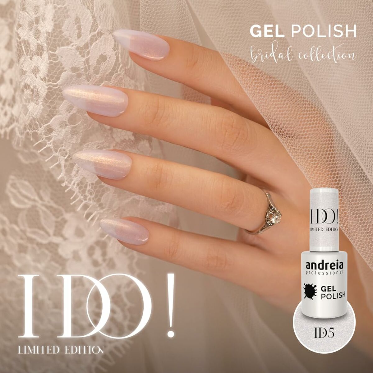 Esmalte de uñas en gel Andreia I Do! ID5 Veil 10,5 ml