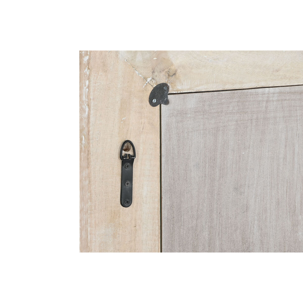 Espejo de pared Home ESPRIT Blanco Natural Elefante Indio 83 x 4 x 121 cm