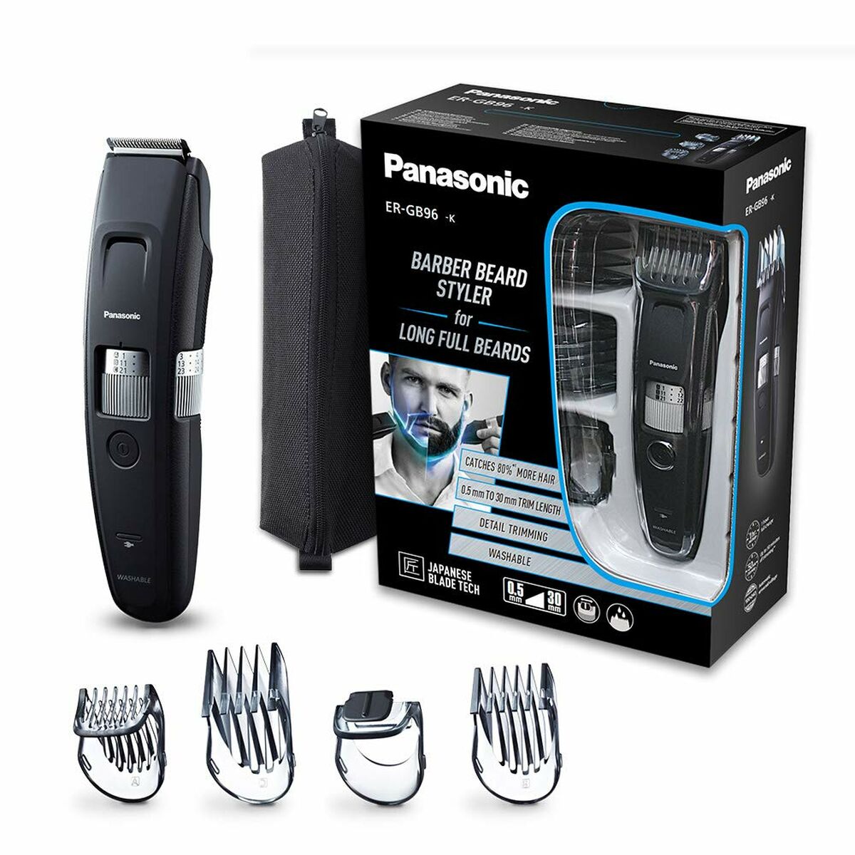 Cortapelos para Barba Panasonic ER-GB96-K503