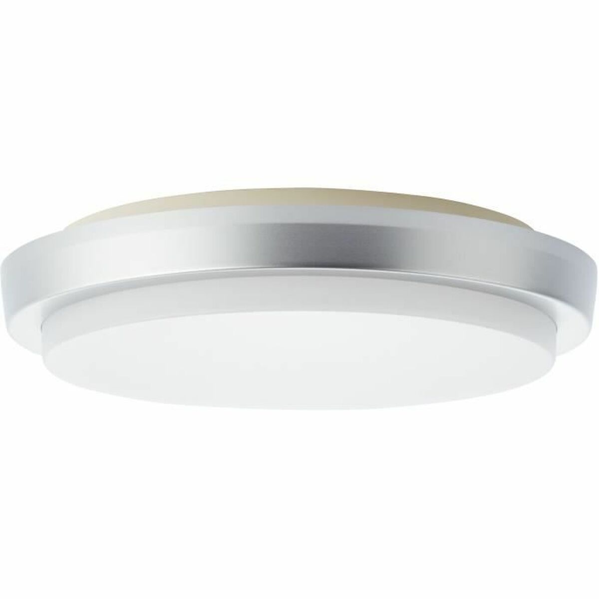 Aplique de Techo Brilliant Devora Plateado Luz LED